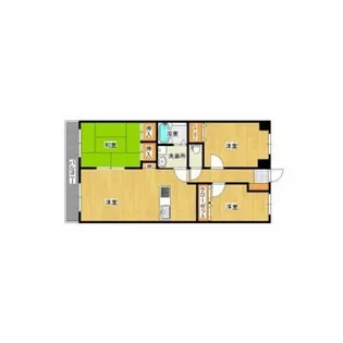 メイフェア【1階】の間取り