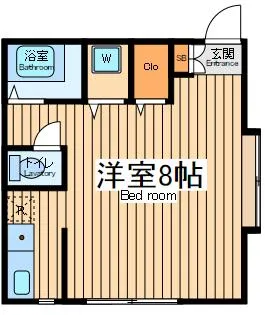 サザンウィンド【3階】の間取り
