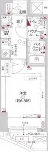 大阪府大阪市天王寺区北河堀町【マンション】の間取り