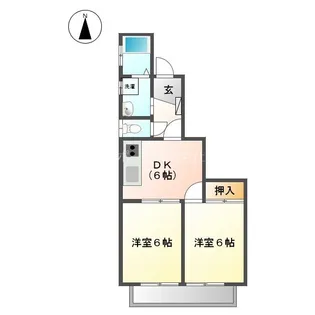 カーサ匠【1階】の間取り