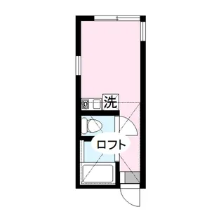 神奈川県横浜市神奈川区六角橋4【アパート】の間取り