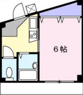 コスモ生田【3階】の間取り