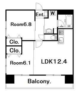 ABITI浜町【3階】の間取り