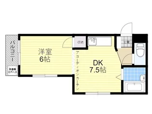 ダイヤモンドハウス西の台【3階】の間取り