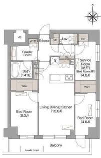 3LDKの間取り画像