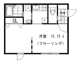 東京都港区赤坂8【マンション】の間取り