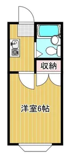 マドカハイツアオイI【2階】の間取り