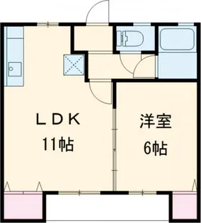 リルームス日吉町【3階】の間取り