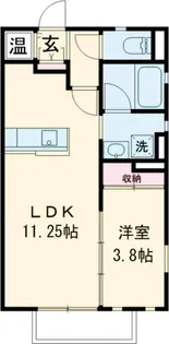 フォルネ【1階】の間取り
