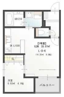 広島県呉市広中新開2【アパート】の間取り