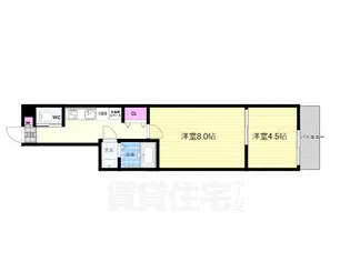 2Kの間取り画像