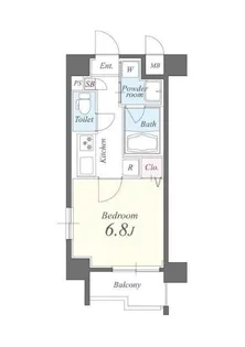東京都板橋区板橋1【マンション】の間取り