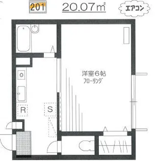 K’S HOUSE【2階】の間取り