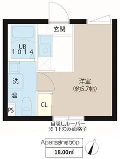 レピュア東十条駅前レジデンス【4階】の間取り