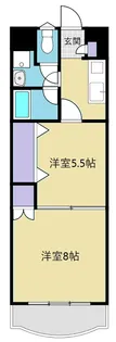 菊長ビル【2階】の間取り