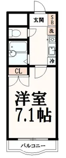 ヒルズL.R【2階】の間取り