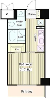東京都文京区湯島2【マンション】の間取り