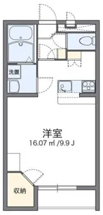 レオパレスオレンジ【1階】の間取り