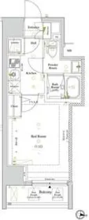 ガリシア中野弥生町【4階】の間取り