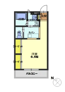 ブルージュ【1階】の間取り