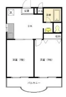 景洲【3階】の間取り