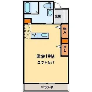 ザ・グローバル・タワー【2階】の間取り