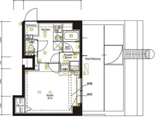 MA-RO SENJU CREST TAPP II【8階】の間取り