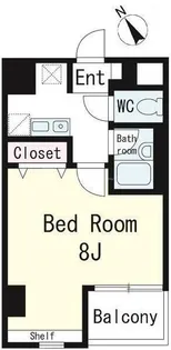 ウエストサイド【1階】の間取り