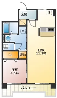 関根高島平コーポ【4階】の間取り