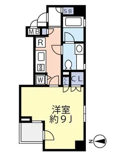東京都千代田区外神田6【マンション】の間取り