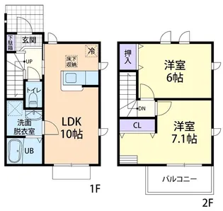 Maison Taira(メゾン タイラ)の間取り