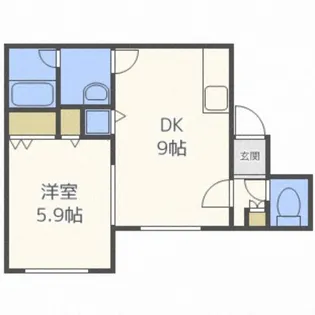 Blume【3階】の間取り