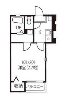 楓【2階】の間取り