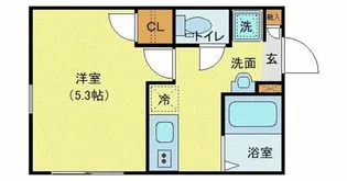 グレースコート町屋【1階】の間取り