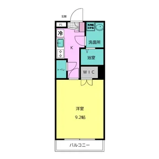 ヴィガラス7【2階】の間取り