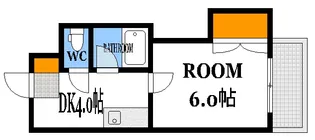 第3田中ビル【4階】の間取り