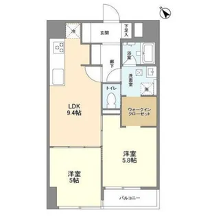 PATH仲六郷【3階】の間取り