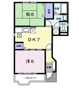 サニ-ハウス(寺尾北2)【1階】の間取り
