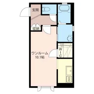 ドルチェ・ヴィータ【2階】の間取り