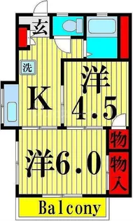 ヴィラ・マーレ【1階】の間取り