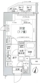 東京都北区王子1【マンション】の間取り