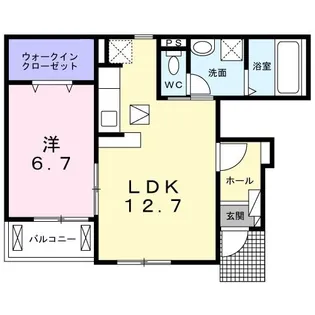 ルチアーノ【1階】の間取り