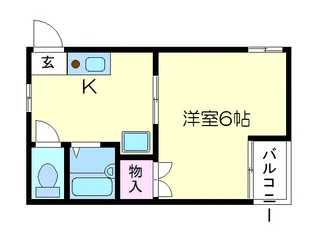 ファーレ石井【3階】の間取り