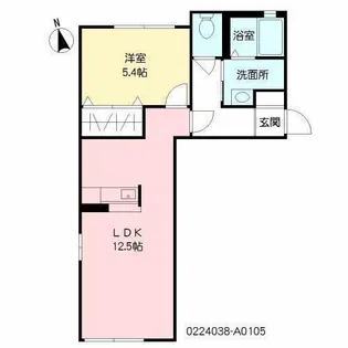 ラ・ティエラ II【2階】の間取り