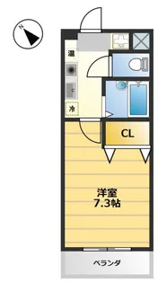 疋田マンションII【2階】の間取り