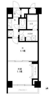パークアクシス西船橋【5階】の間取り