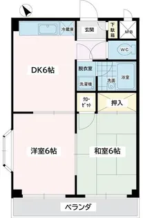 ティビル【3階】の間取り