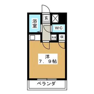 パークハイツみしまII【5階】の間取り