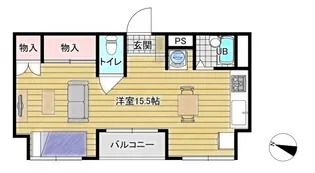 第2山田ビル【4階】の間取り