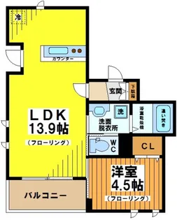 東京都杉並区大宮1【マンション】の間取り